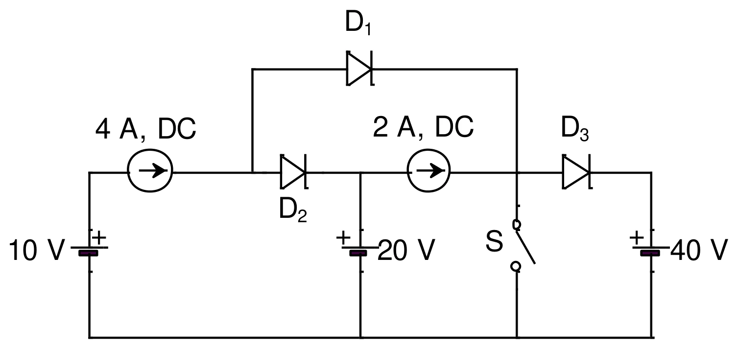 Figure for GATE 2023 EE question 44 (Analog and Digital Electronics)