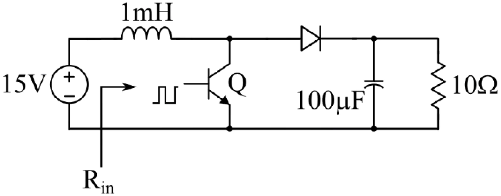 Figure for GATE 2021 EE question 63 (Power Electronics)
