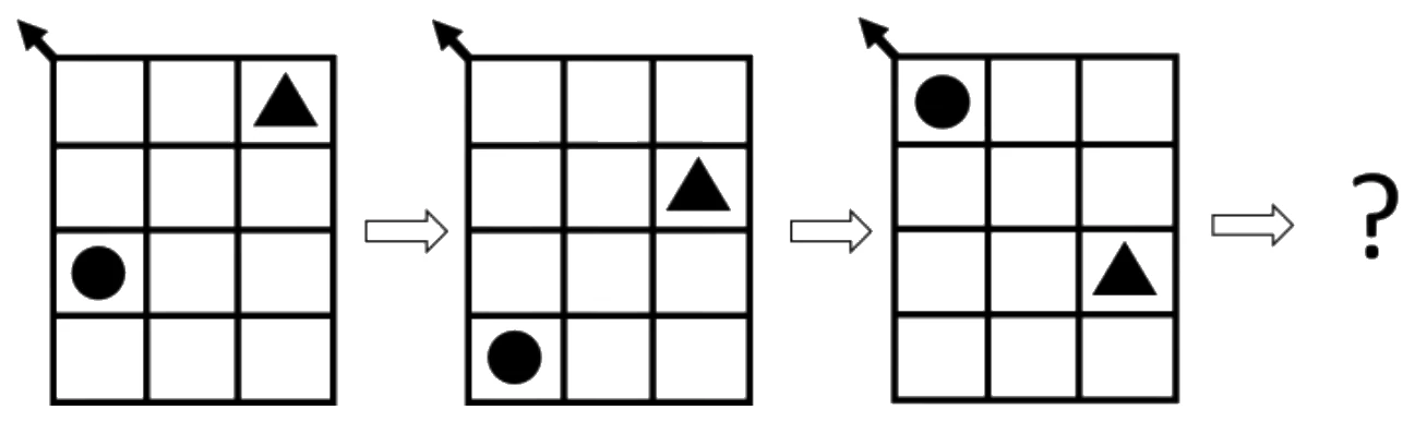 Figure for GATE 2026 ME question 3 (Spatial Aptitude)