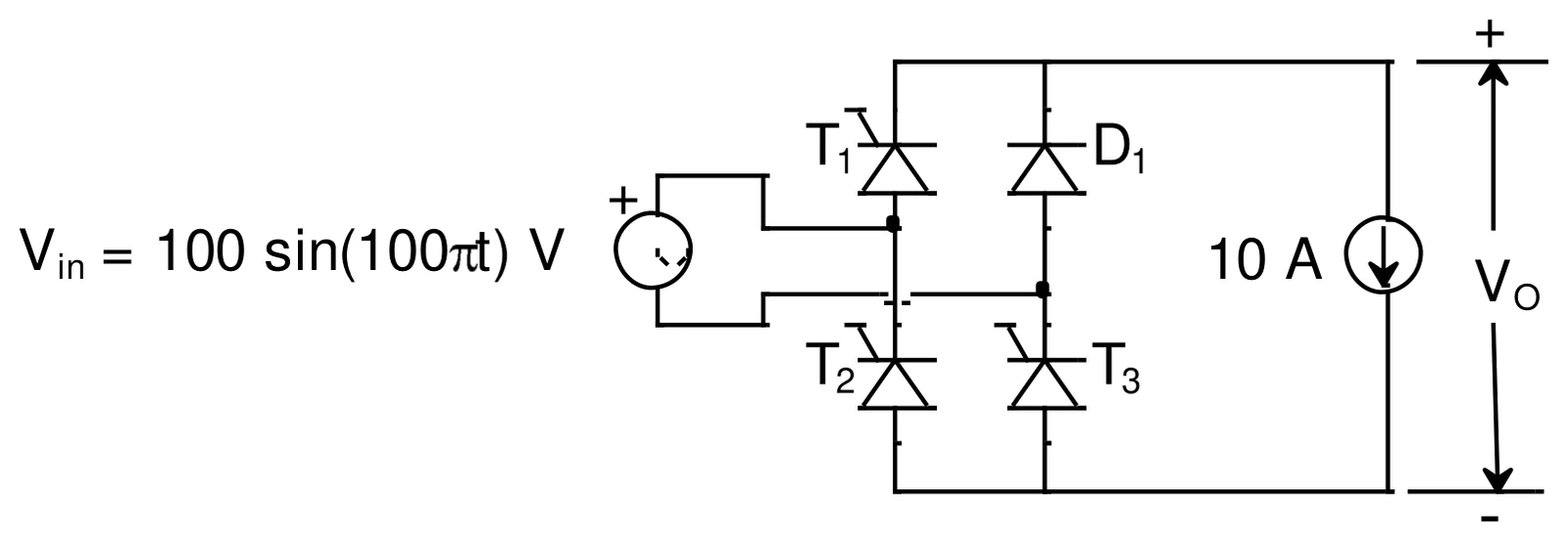 Figure for GATE 2023 EE question 58 (Power Electronics)