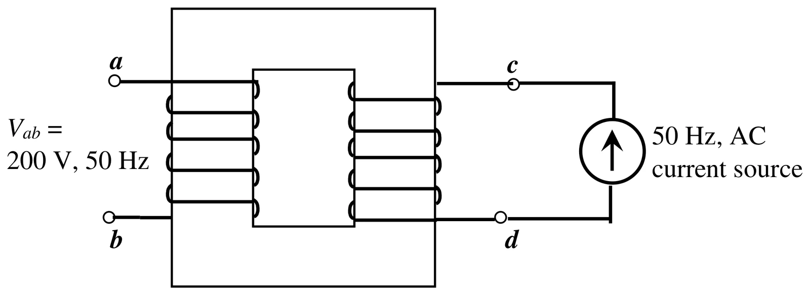 Figure for GATE 2023 EE question 53 (Electrical Machines)
