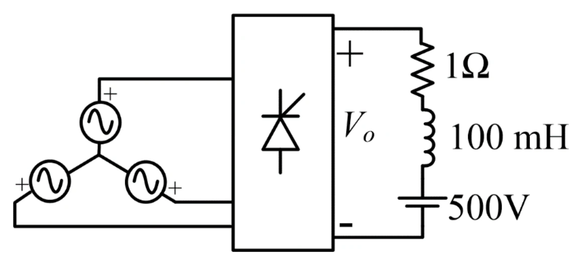 Figure for GATE 2025 EE question 48 (Power Electronics)