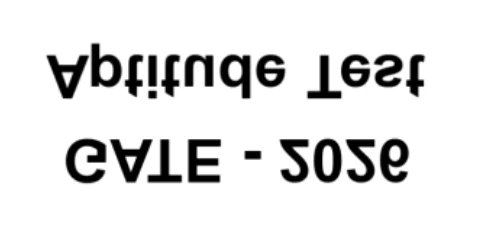 GATE 2026 EC question 10 (Spatial Aptitude), option C