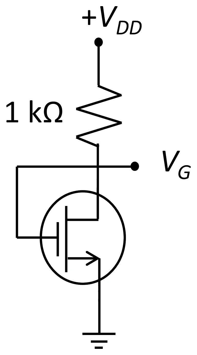 Figure for GATE 2026 EC question 60 (Electronic Devices)