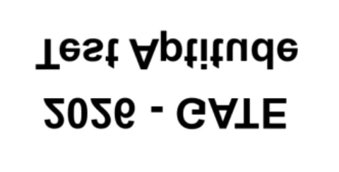GATE 2026 EC question 10 (Spatial Aptitude), option D
