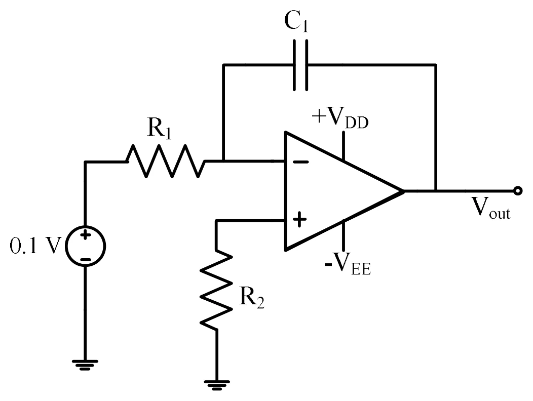 Figure for GATE 2022 EE question 16 (Analog and Digital Electronics)