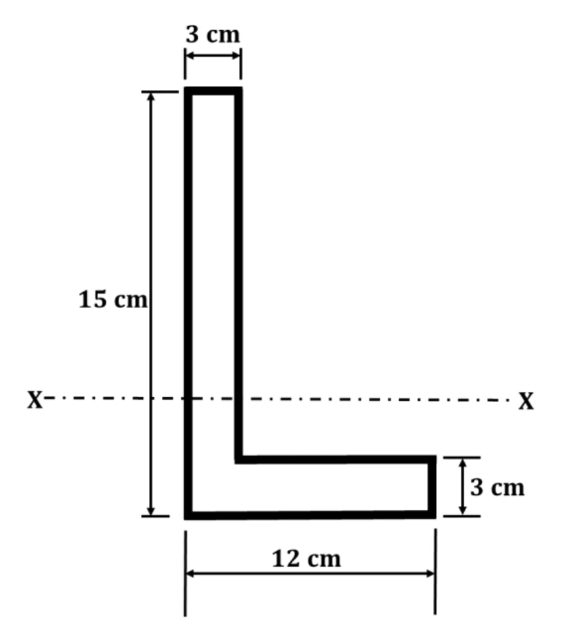 Steel angle section