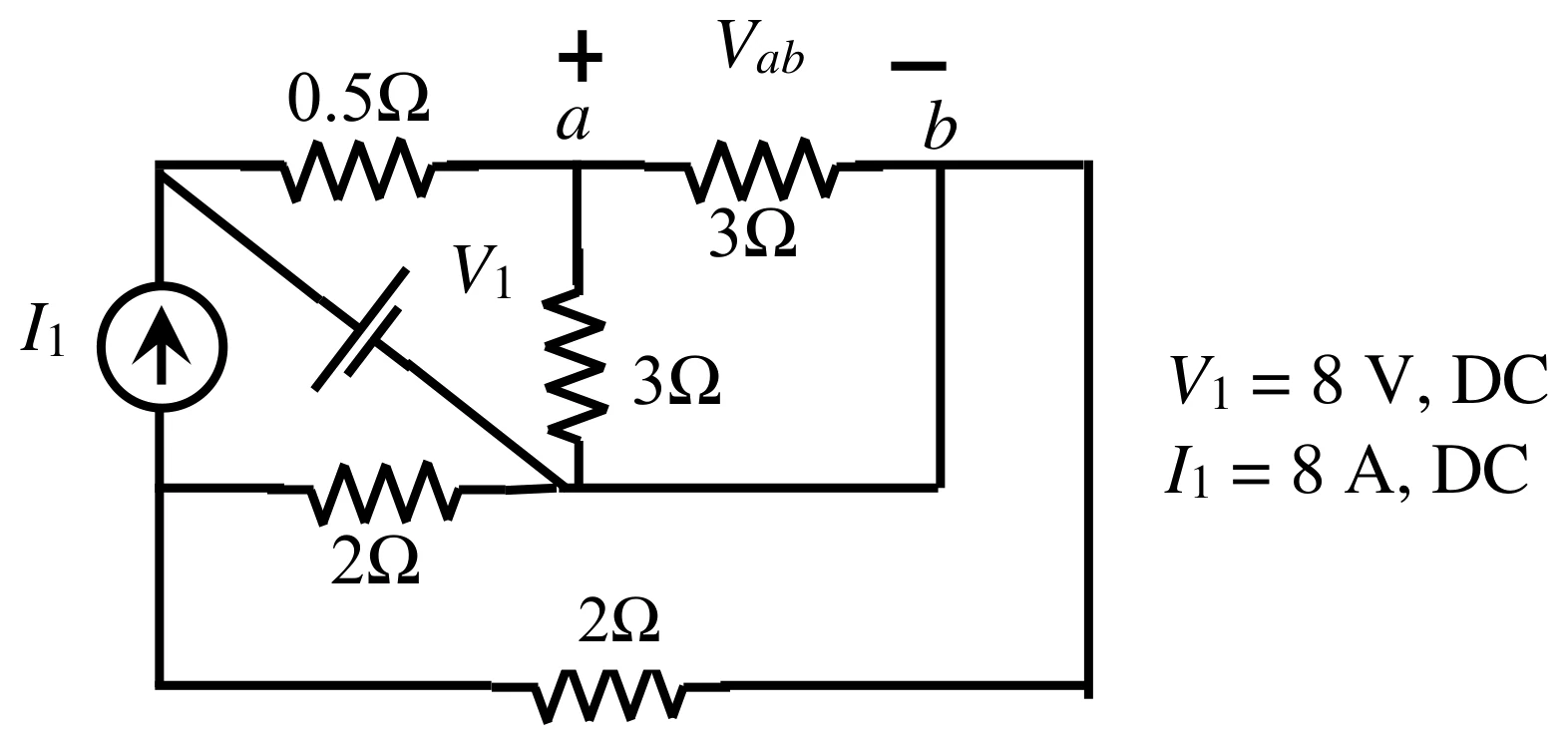 Figure for GATE 2023 EE question 32 (Electric Circuits)