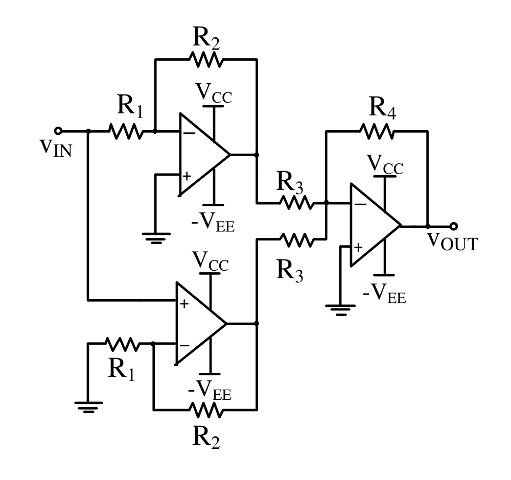 Figure for GATE 2023 EC question 39 (Analog Circuits)
