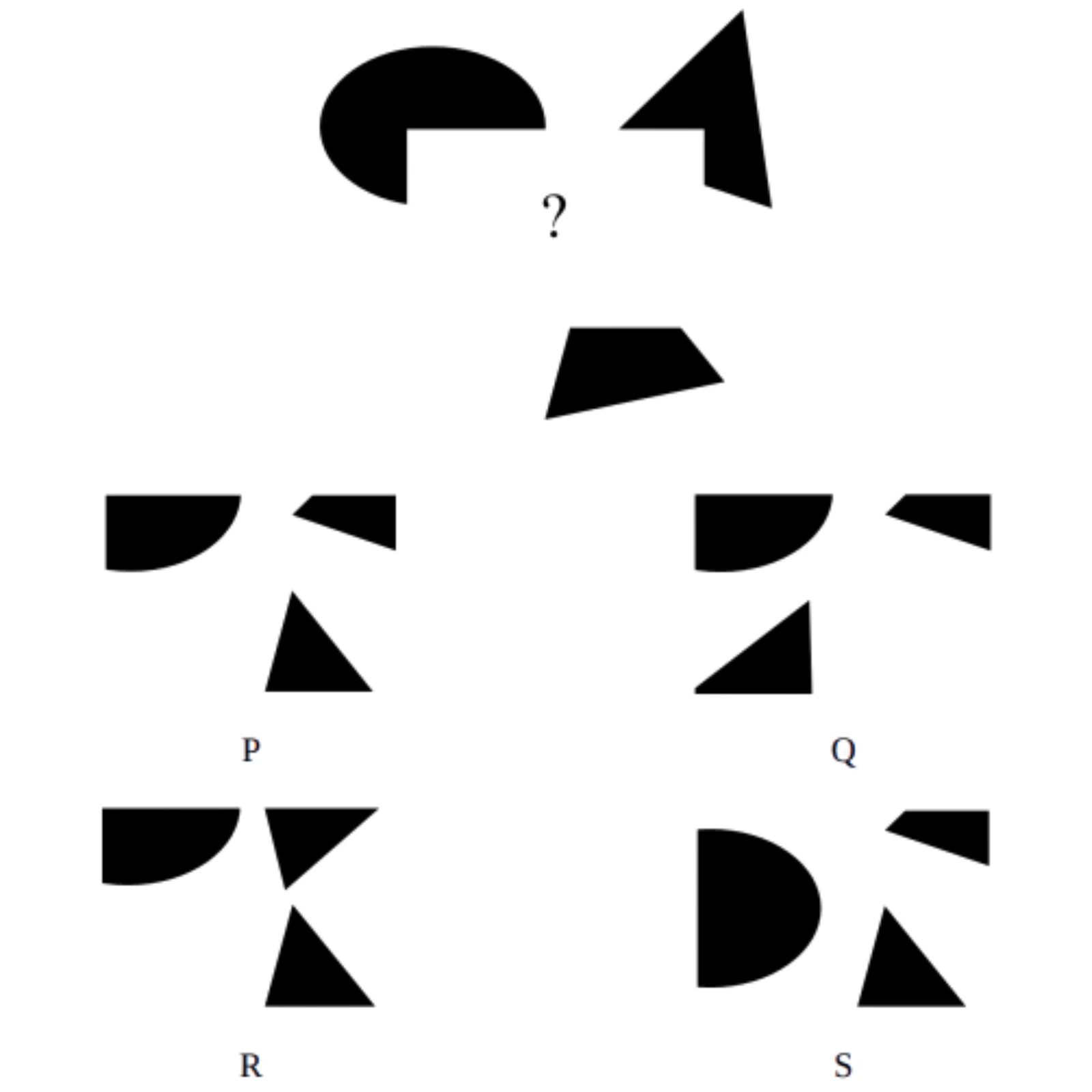 Figure for GATE 2026 CE (Set 1) question 2 (Spatial Aptitude)