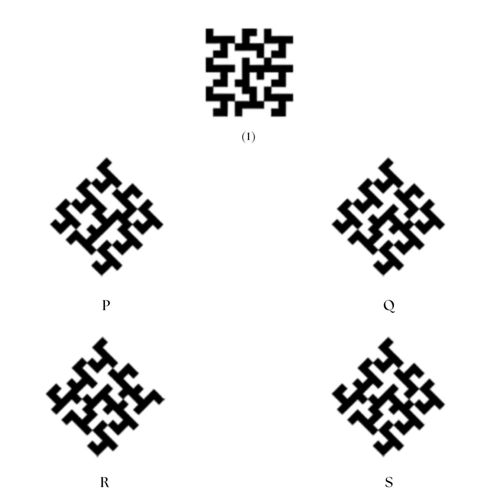 Figure for GATE 2026 CE (Set 1) question 5 (Spatial Aptitude)