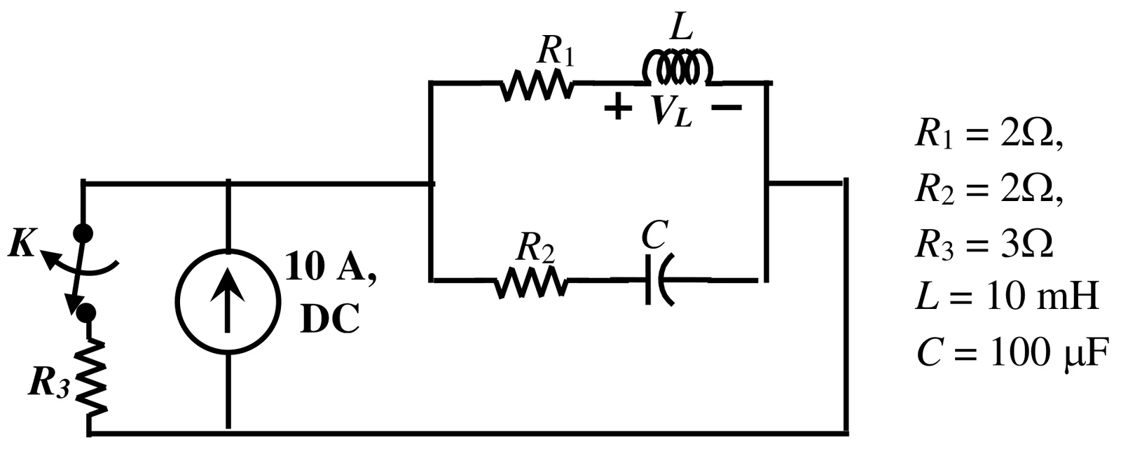 Figure for GATE 2023 EE question 29 (Electric Circuits)