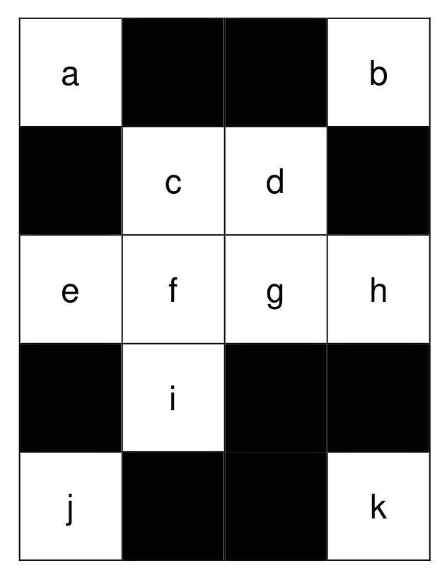 Grid for symmetry question Q5