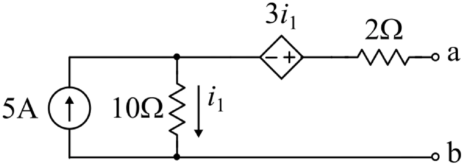 Figure for GATE 2021 EE question 14 (Electric Circuits)