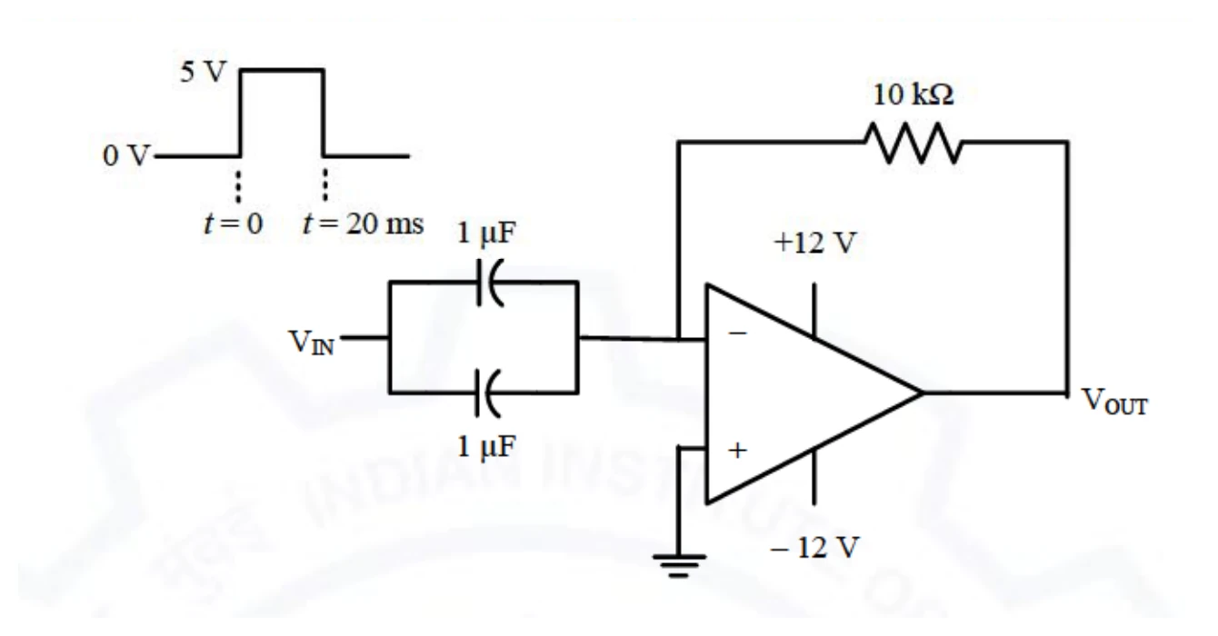 Figure for GATE 2021 EC question 55 (Analog Circuits)
