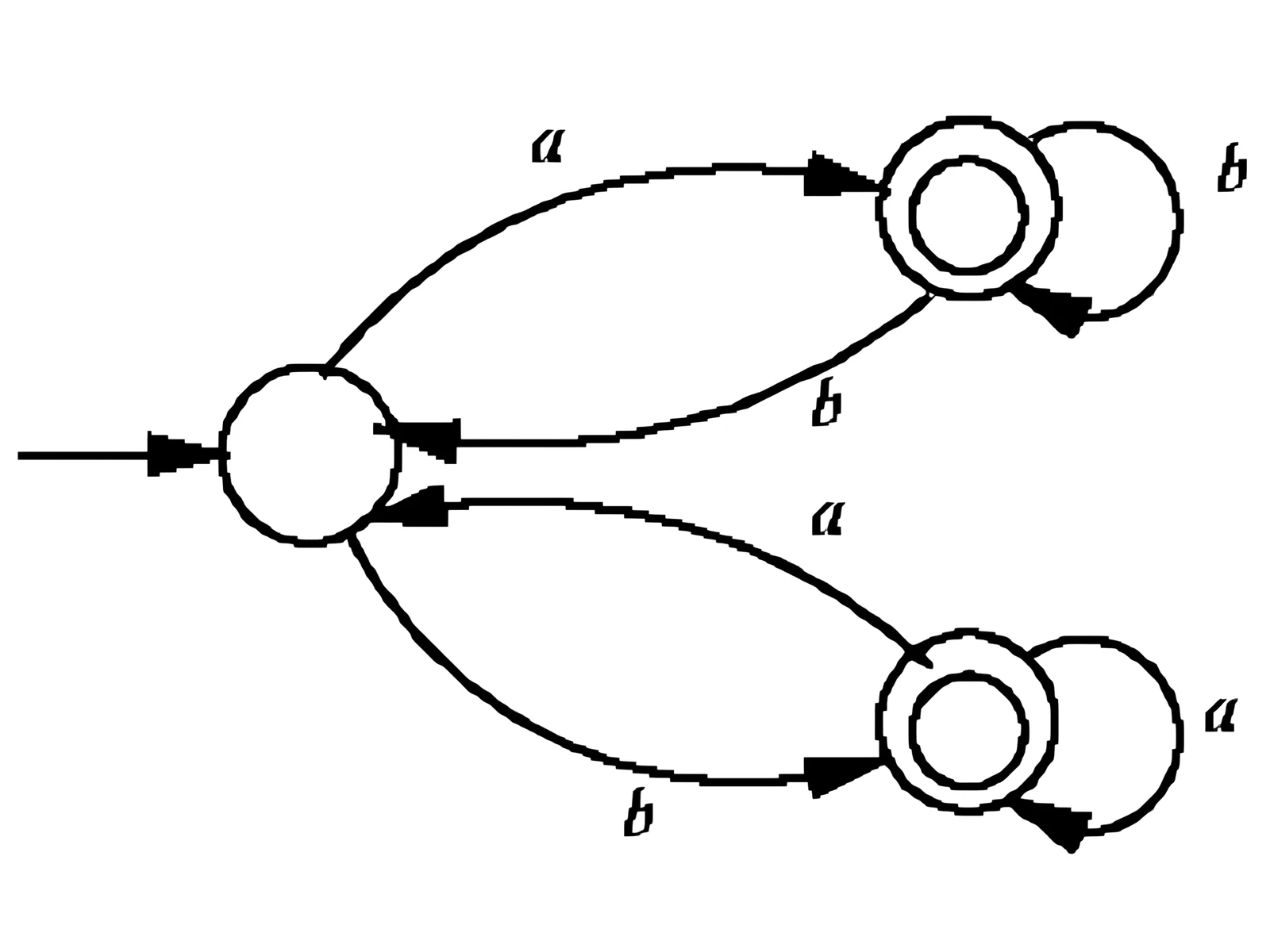 Finite automaton for Q12