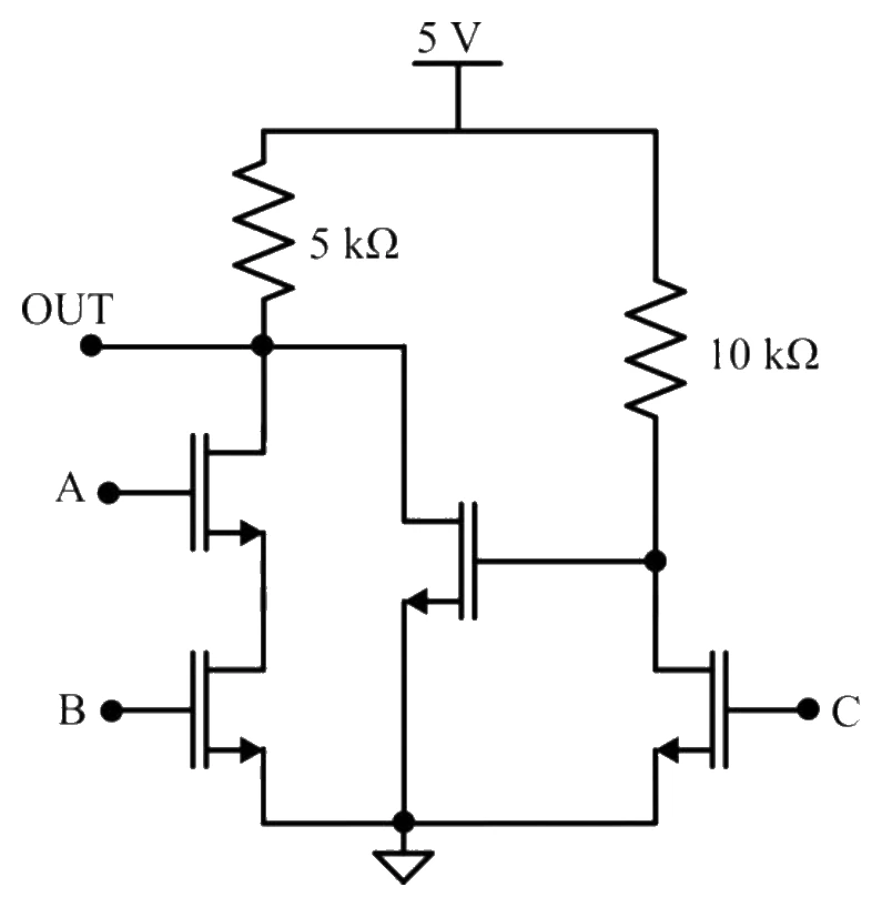 MOSFET switch network